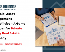 Financial Asset Management Capabilities – A Game Changer for Private equity real-estate Company